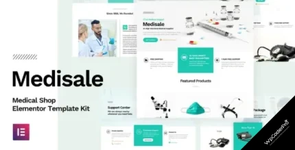 Download Medisale - Medical Shop Elementor Template Kit