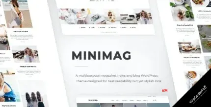 Download MiniMag - Magazine and Blog WordPress Theme