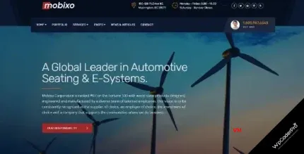 Download Mobixo  Industry WordPress Theme