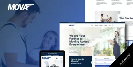 Download Mova - Moving Company Elementor Template Kit