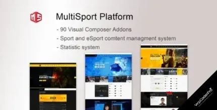 Download MSP - MultiSport and eSport WordPress plugin