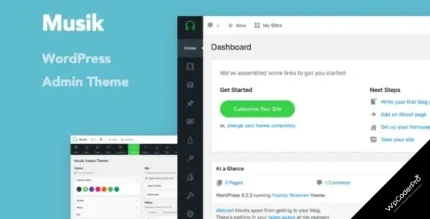 Download Musik - WordPress Admin Theme