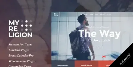 Download My Religion - Dedicated Church WordPress Theme
