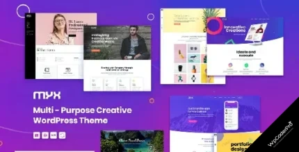 Download Myx - Multipurpose WordPress theme