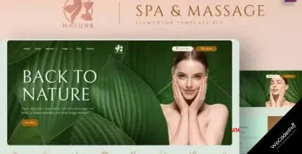 Download Nature - Spa and Massage Elementor Template Kit
