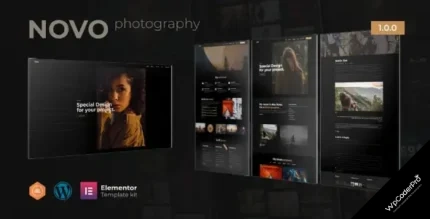 Download Novo - Photography Elementor Template Kit