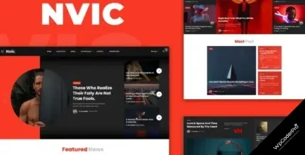 Download Nvic - Blog and Magazine Elementor Template Kit