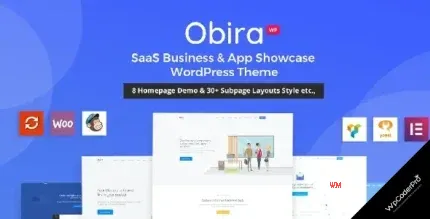 Download Obira - SaaS Business and App Showcase WordPress Theme