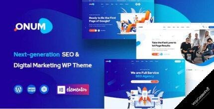 Onum WordPress Theme