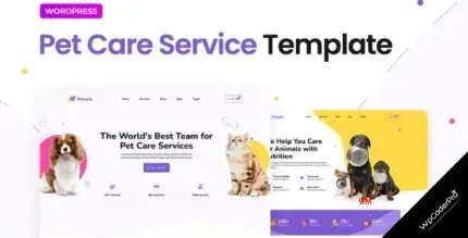 Download Petopia – Pet Care Service Elementor Template Kit