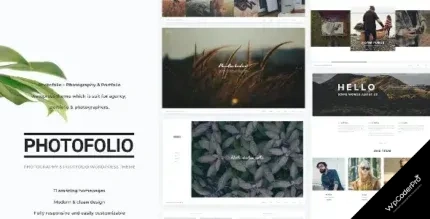 Download Photofolio - Photography WordPress Theme