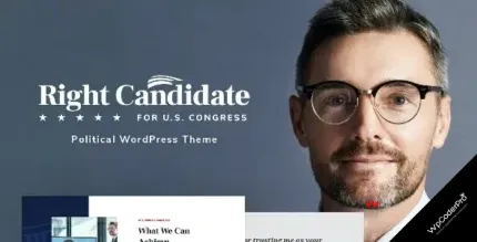 Download Right Candidate - Political WordPress Theme
