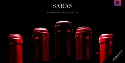Download Saras - Wine Template Kit
