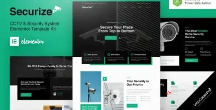 Download Securize – CCTV and Security Elementor Template Kit