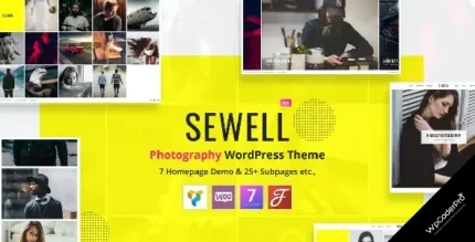 Download Sewell - Photography WordPress Theme