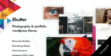 Download Shutter - Photography WordPress Theme
