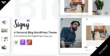 Download Signy - A Personal Blog WordPress Theme