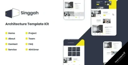 Download Singgah - Architecture Elementor Template Kit
