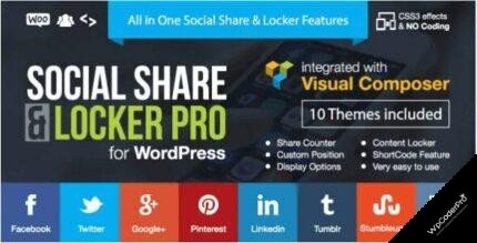 Social Share And Locker Pro Plugin