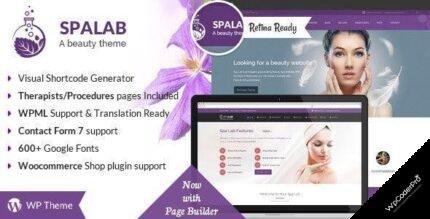 Spa Lab WordPress Theme