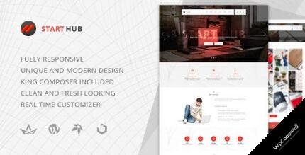 StartHub WordPress Theme