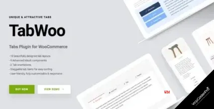Download TabWoo - Custom Product Tabs for WooCommerce
