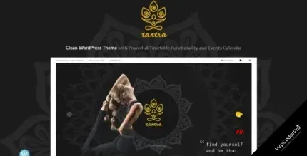 Download Tantra - A Yoga Studio and Fitness Club WordPress Theme