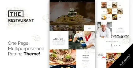Download The Restaurant Restauranteur and Catering WordPress Theme