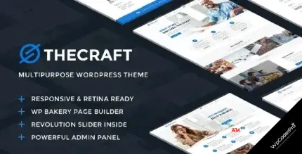 Download TheCraft - Responsive Multipurpose WordPress Theme
