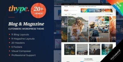 Thype WordPress Theme
