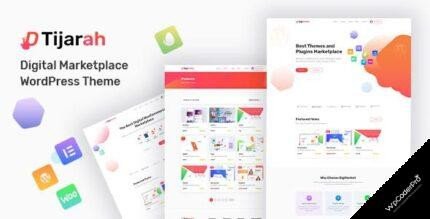 Tijarah WordPress Theme