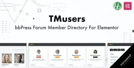 Download TMusers - bbPress Member Directory For Elementor