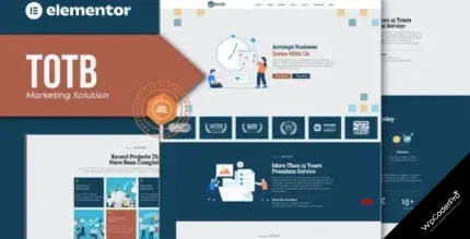 Download TOTB - Marketing Solution Elementor Template kit