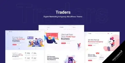 Download Traders - Digital Marketing and Agency WordPress Theme