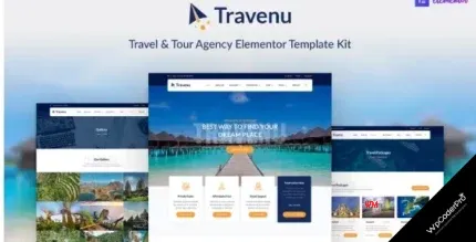 Download Travenu – Travel and Tour Agency Elementor Template Kit
