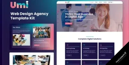 Download Umi - Web Design Agency Elementor Template Kit