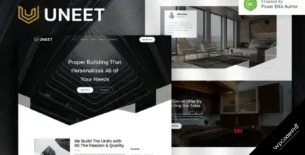 Download Uneet – Apartment and Single Property Real Estate Elementor Template Kit
