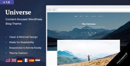 Universe WordPress Theme