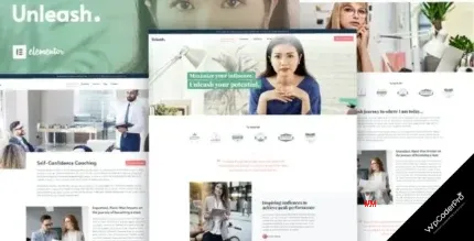 Download Unleash - Life Coach Elementor Template Kit