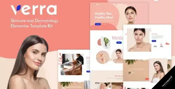 Verra-Skincare-Dermatology-Elementor-Template-Kit.webp
