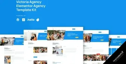 Download Victoria - Agency and Business Elementor Template Kit