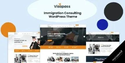 Download Visapass – Immigration Consulting WordPress Theme