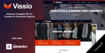 Download Vissio - Business Elementor Template Kit