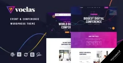 Download Voelas - Event and Conference WordPress Theme