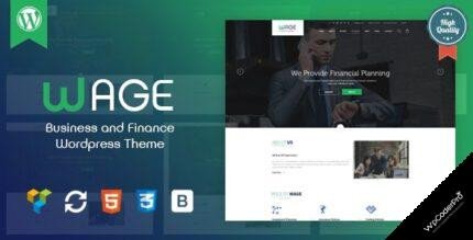 Wage WordPress Theme
