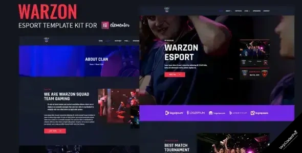 Warzon-Esports-Gaming-Elementor-Template-Kit.webp