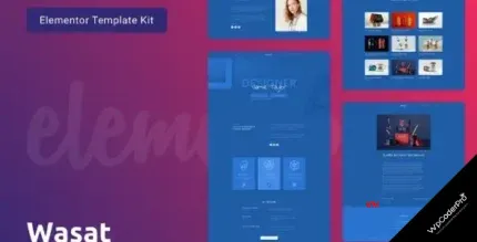 Download Wasat — Creative Portfolio Elementor Template Kit