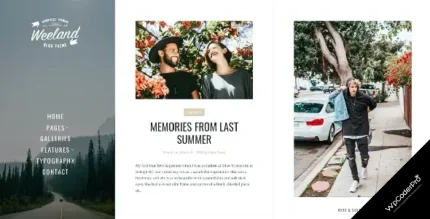 Download Weeland - Masonry Lifestyle WordPress Blog Theme