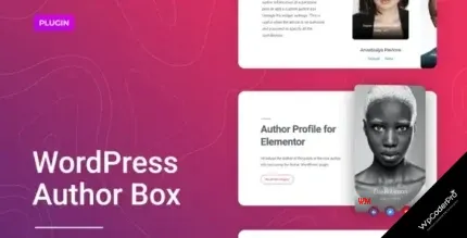 Download WordPress Author Box for Elementor