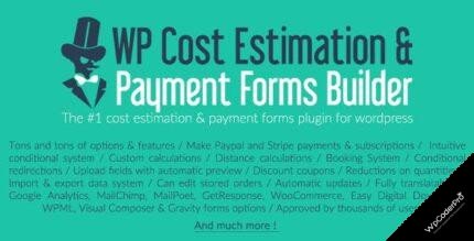 WP Cost Estimation And Payment Builder
